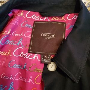 Coach trench jacket